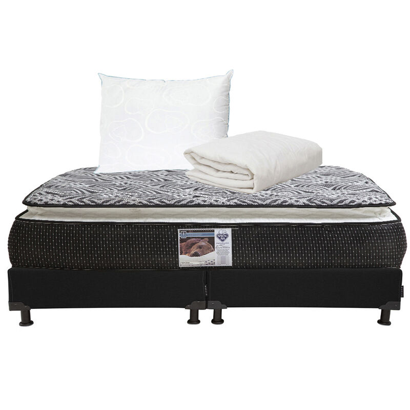 Colch&oacute;n King Size Spring Air Omega + Box Dicasa... image number null