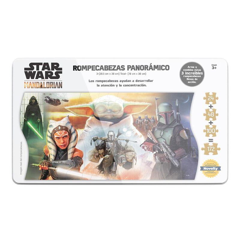 Rompecabezas Star Wars The Mandalorian Panor&aacute;mi... image number null