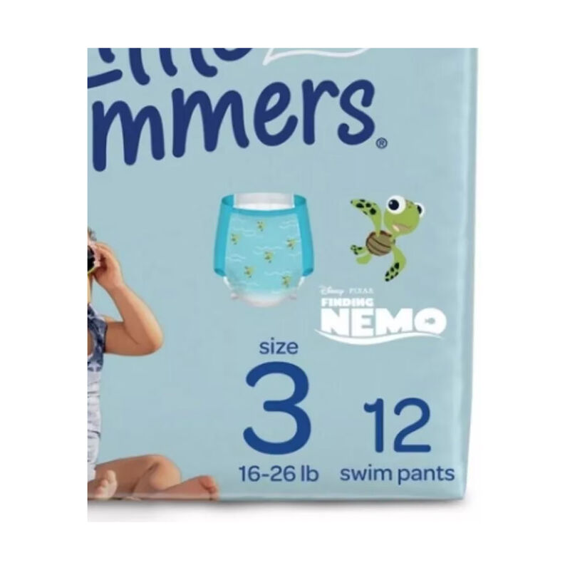 Pa&ntilde;ales Alberca Huggies Little Swimmers 12 Piez... image number null