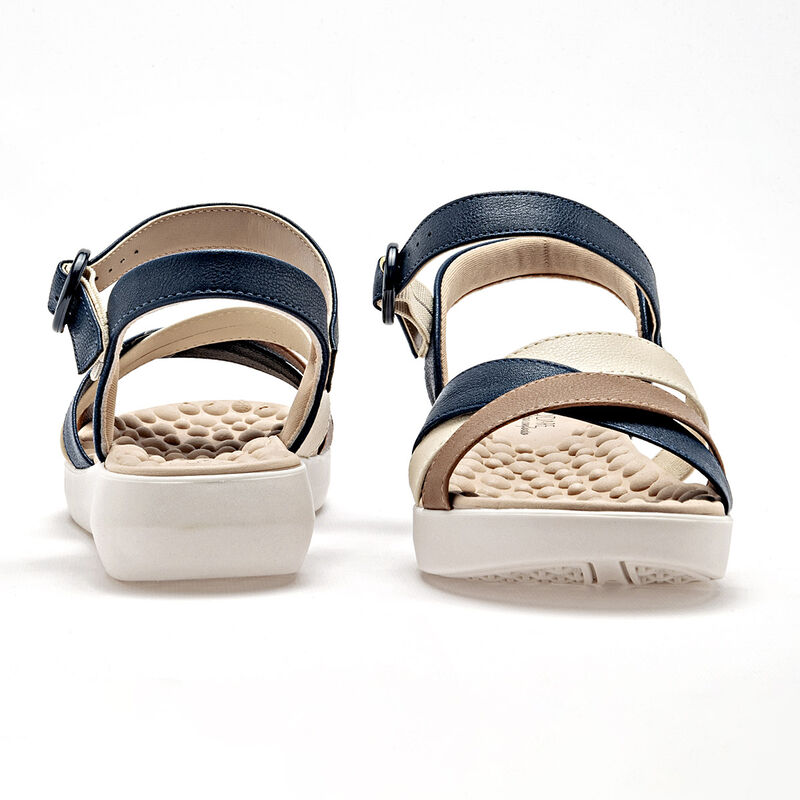 Modare Sandalia para mujer marino camel beige, ... image number null