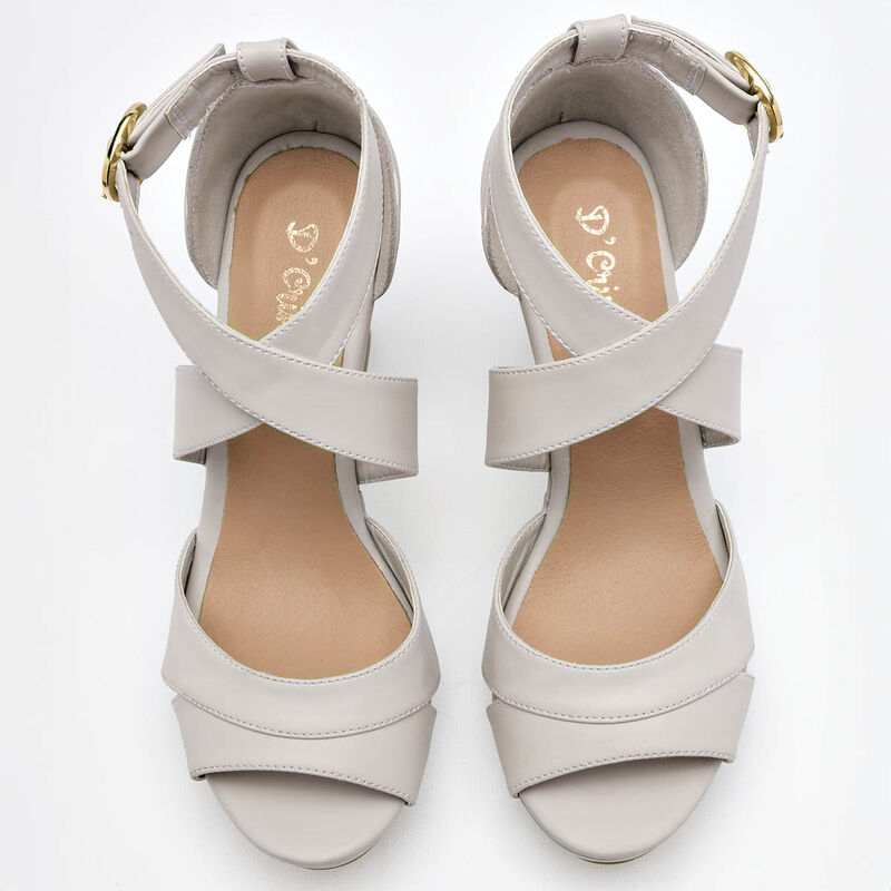 D'Cristian Zapatos para mujer gris image number null