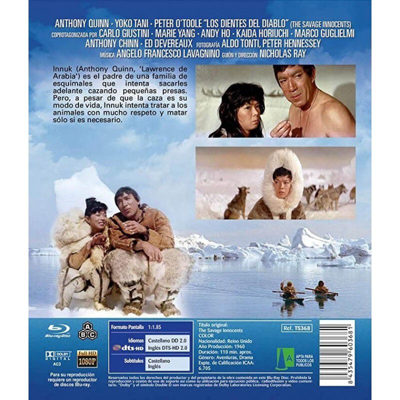 Los Dientes Del Diablo [blu-ray.] (1960) The Sa... image number null