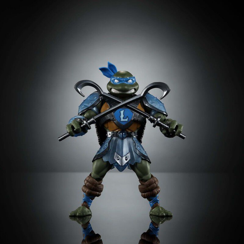 Figura Leonardo Turtles of Grayskull TMNT X MOT... image number null