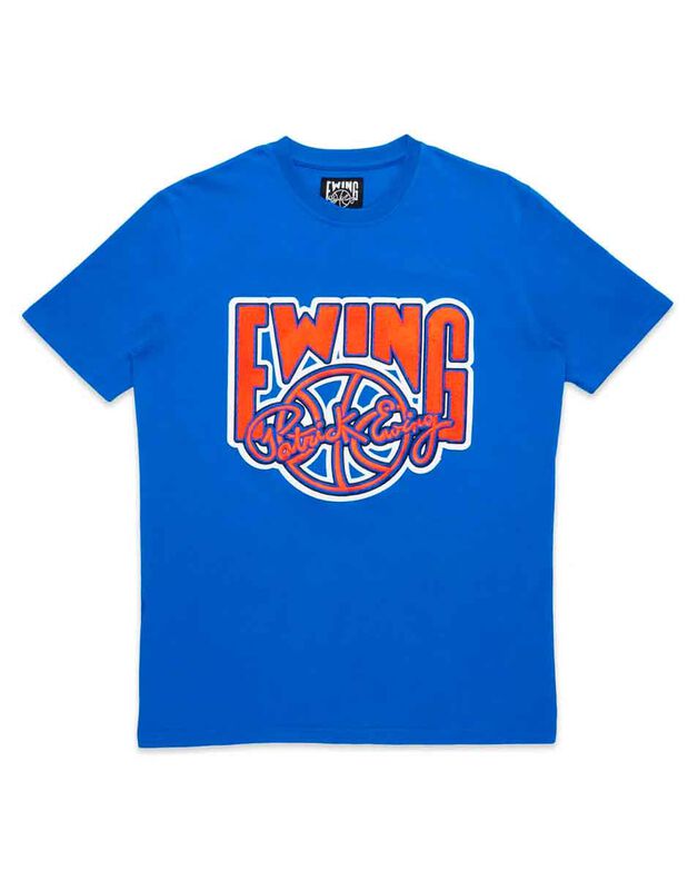 Playera Caballero Patrick Ewing Azul Ewt423 image number null