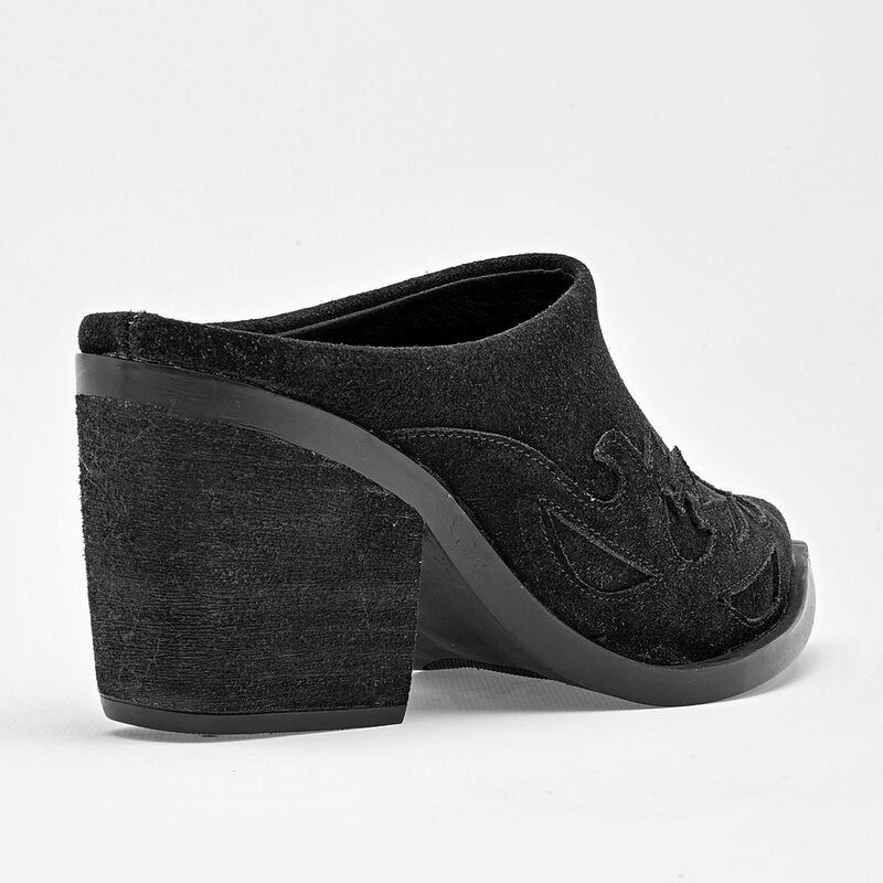Lady One zapatilla  para mujer  negro cod 14126... image number null