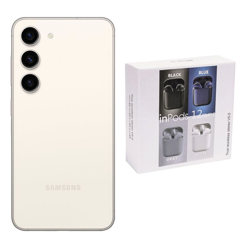 Galaxy S23 128GB Beige Reacondicionado + Aud&iacute;fo... image number null