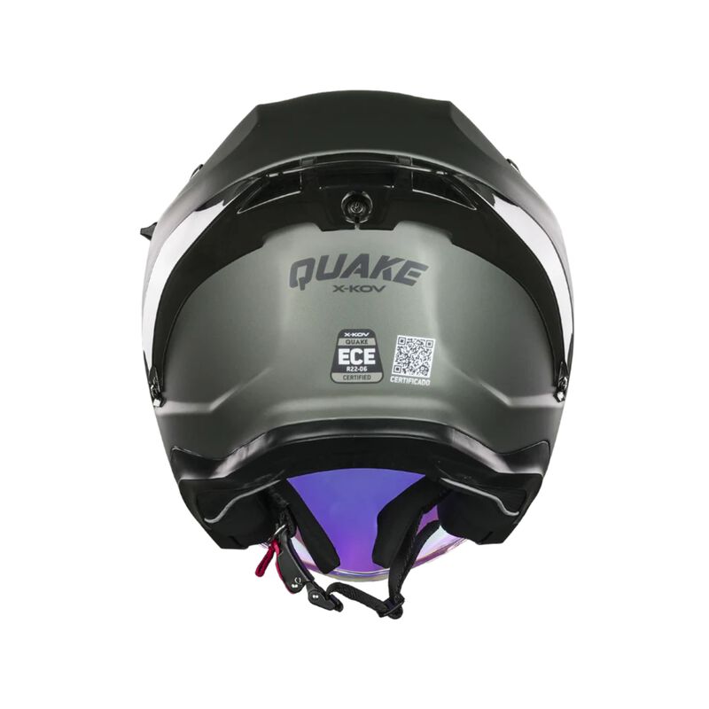 X-casco Kov Quake 3/4 Gris ECE M image number null