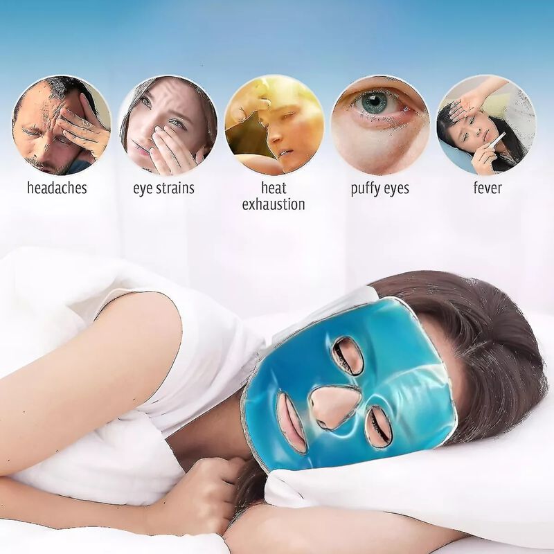 Mascarilla Gel Fr&iacute;o/caliente: Rejuvenece Y Rela... image number null