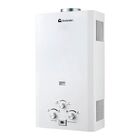 Calentador de Agua Eléctrico para Hogar 6 Litros Blanco Bluelander