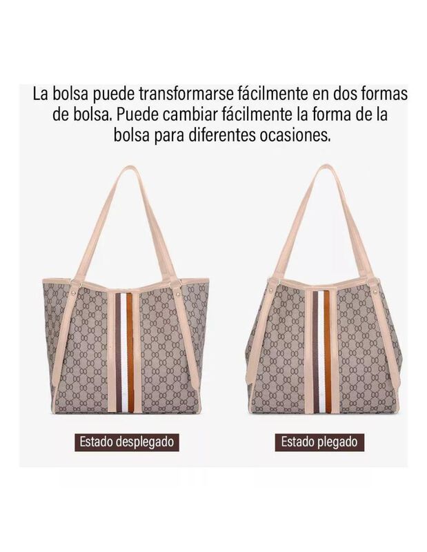 Set De Bolsa Pink Brule Carrychic Para Mujer image number null