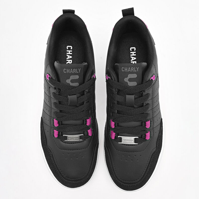 Charly Tenis Urbano para mujer negro Importado image number null