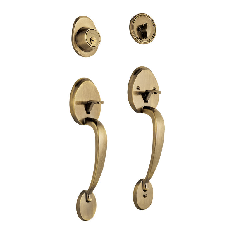 Doble Jaladera Perilla y Cerrojo Llave-Mariposa... image number null