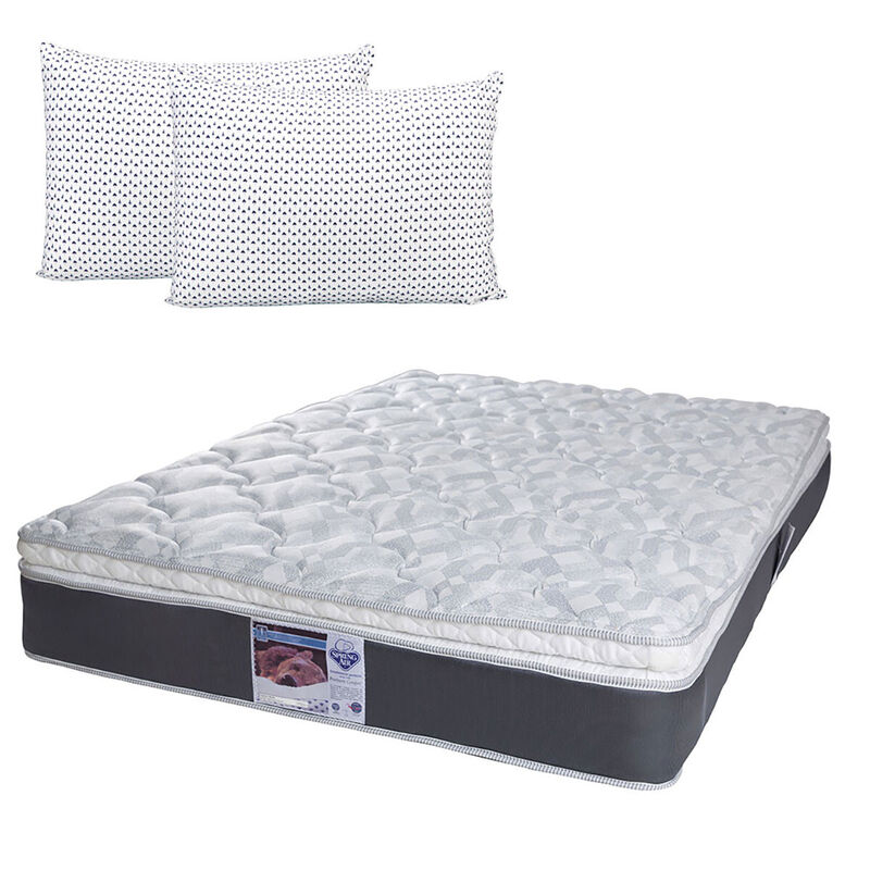 Colchón Matrimonial Spring Air Marte+Almohada D... image number null