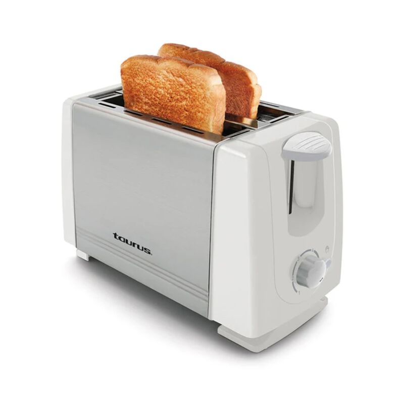 Tostador Tauros Leonis White 2 Panes 580 Watts ... image number null