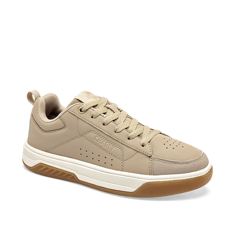 Charly tenis para mujer beige cod 139577-E image number null