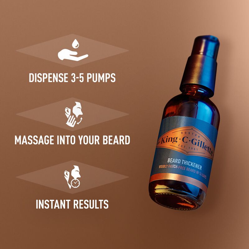 Espesante Para Barba King C. Gillette, Complejo... image number null