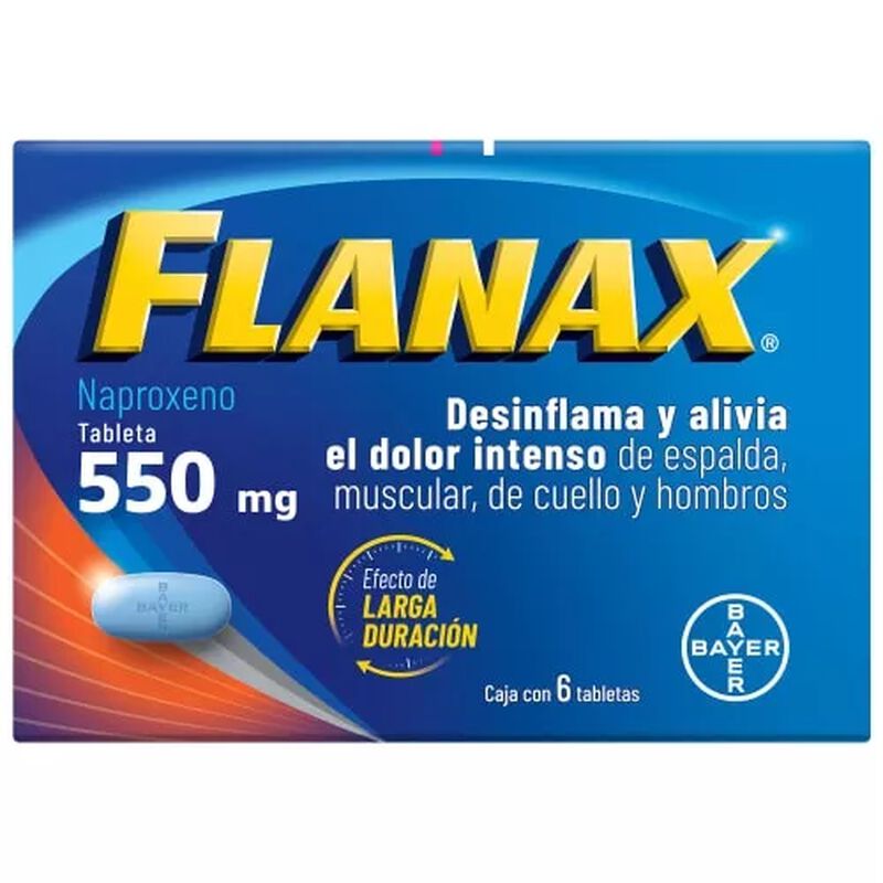 Flanax 550 Mg 24 Tabletas image number null