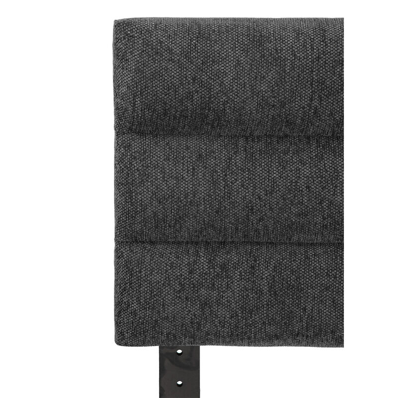 Cabecera Queen Size Dicasa Catania Gris oscuro image number null