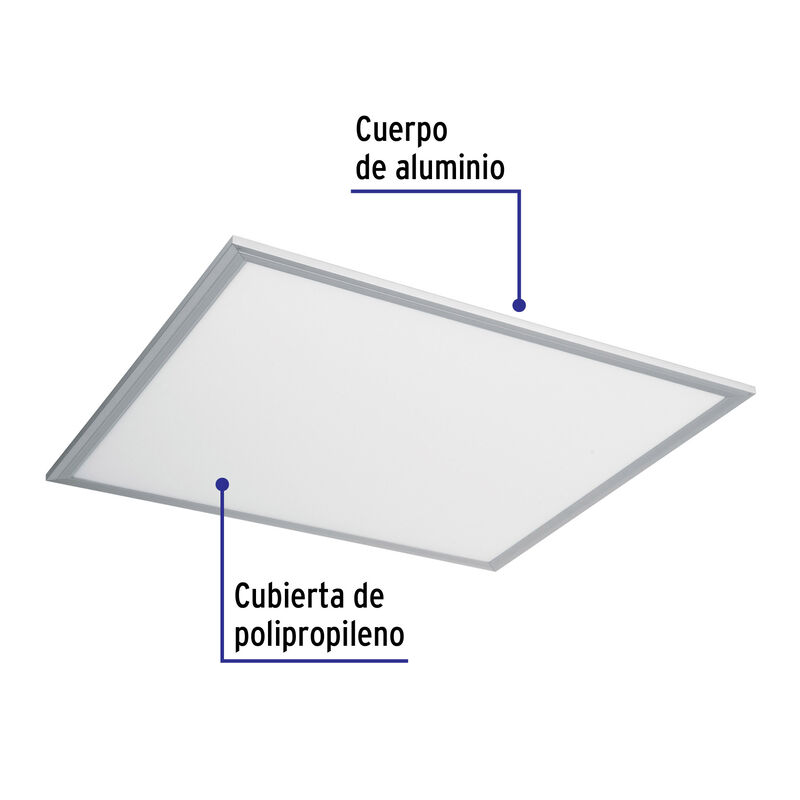 Panel delgado Colgante de Led 45 W 60 X 60 Cm L... image number null