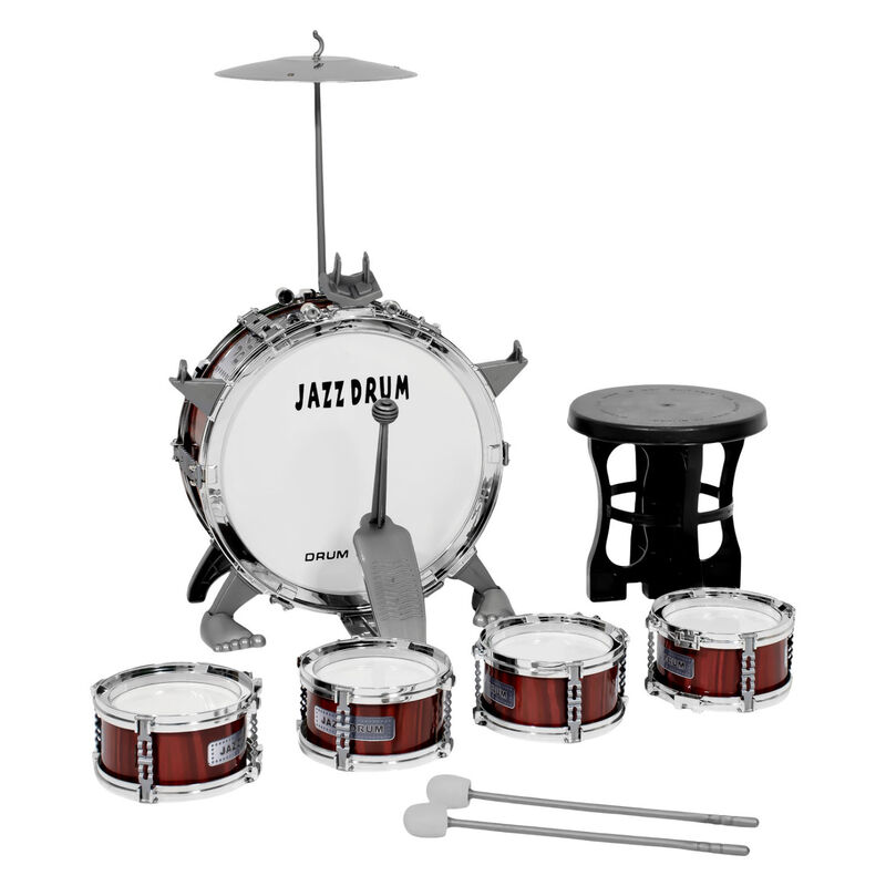 Bateria Musical Infantil Juguete Ni&ntilde;os 7 Piezas... image number null