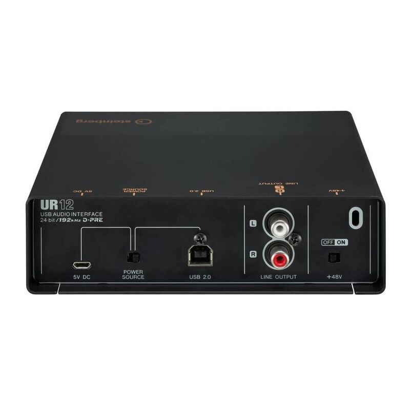 Steinberg UR12 PACK Interfaz Audio 2 Canales Mi... image number null