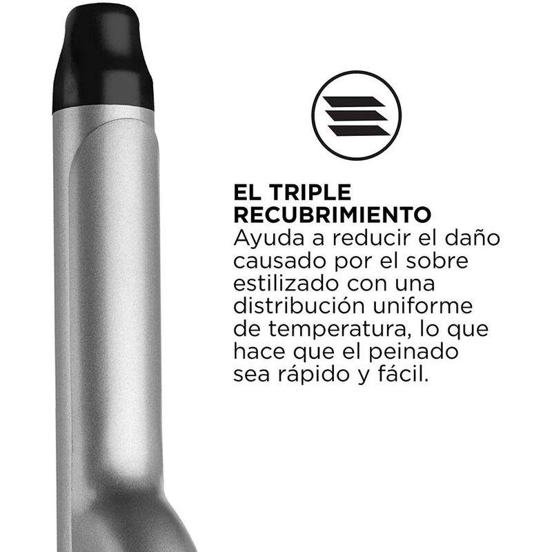 TENAZA RIZADORA REVLON RV051 CERAMICA 1 PUL image number null