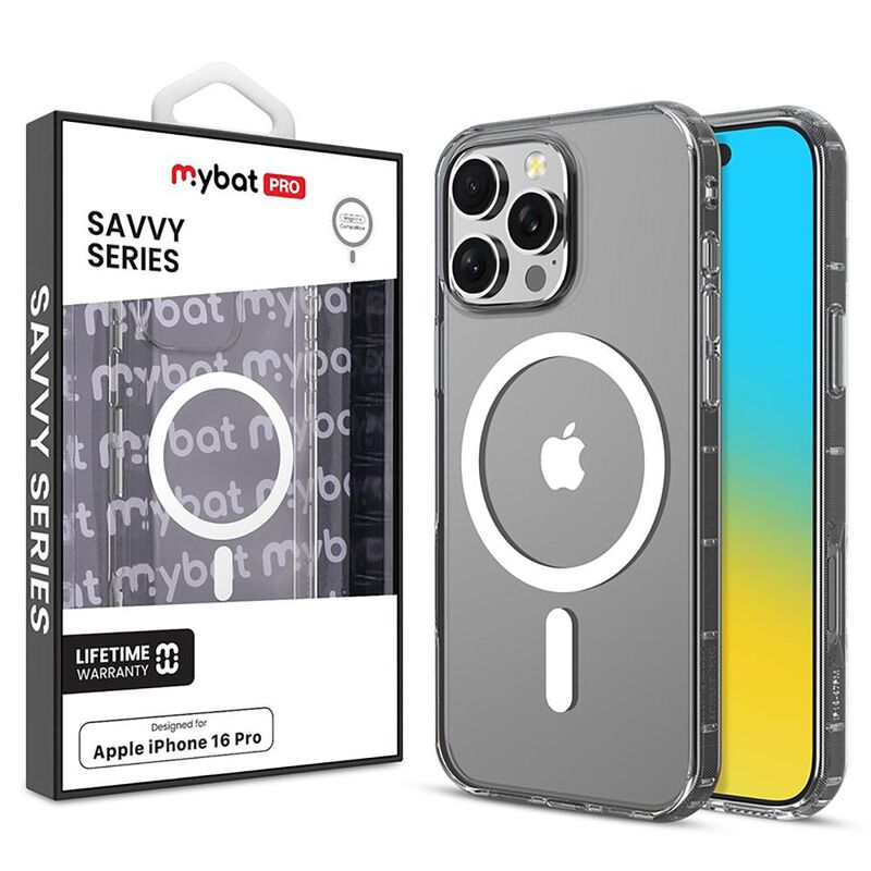 Funda MYBAT Savvy para iPhone 16 PRO - Transpar... image number null