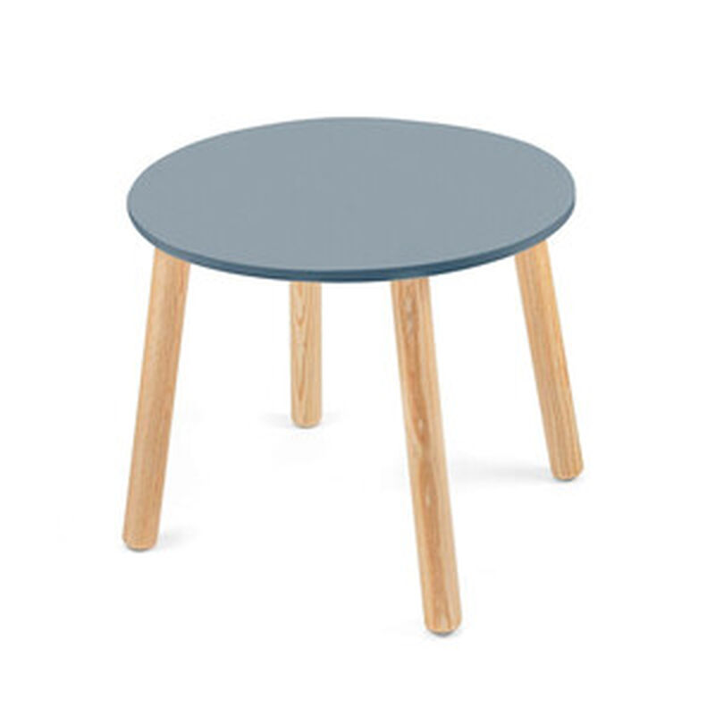Mesa Infantil de Madera Circular para Ni&ntilde;os-Azu... image number null