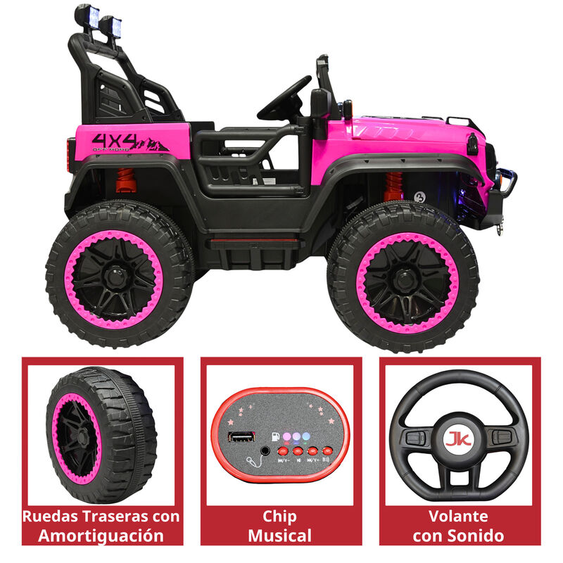 Montable Electrico Camioneta 4x4 para Ni&ntilde;os Blu... image number null