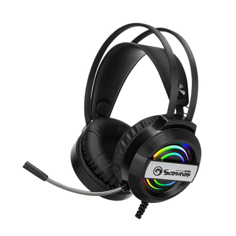 Headset HG8902 Gamer Marvo Entrada USB Sonido E... image number null