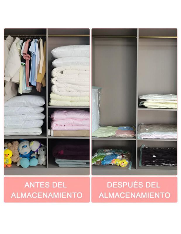 Set Bolsa Plegable Pink Brule De Pl&aacute;stico image number null