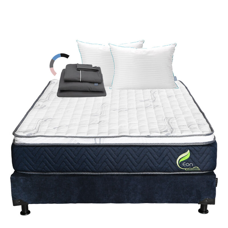 Colch&oacute;n Dicasa Eon Queen Size + Box Dicasa  + A... image number null