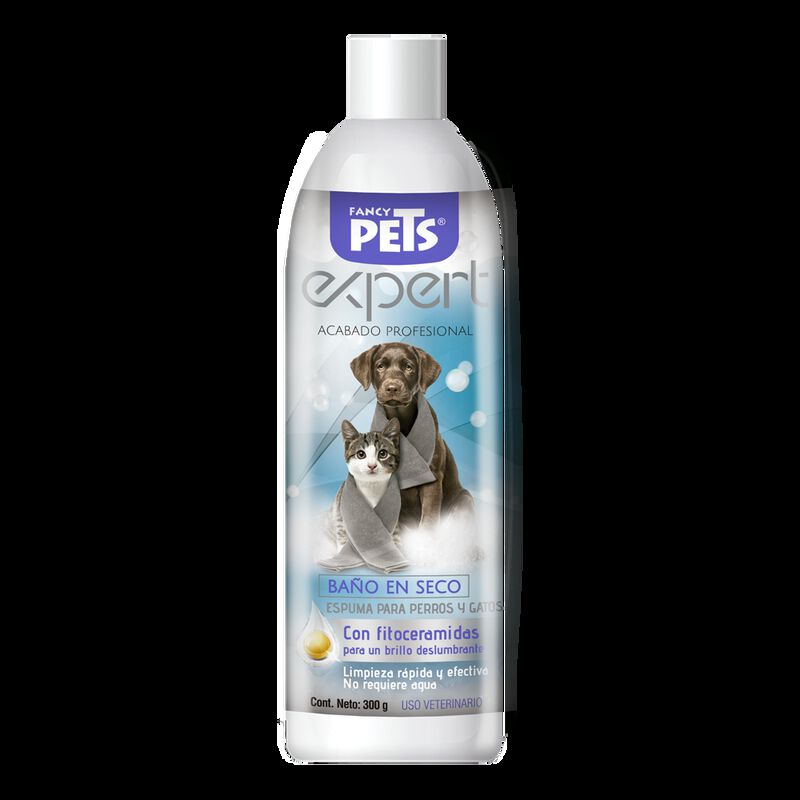 Fancy Pets Expert Espuma Para Ba&ntilde;o En Seco Para... image number null