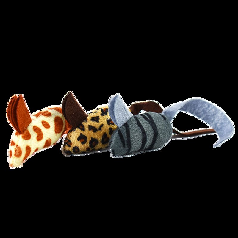 Fancy Pets Juguete Raton Ecoplay - 3 Pz image number null