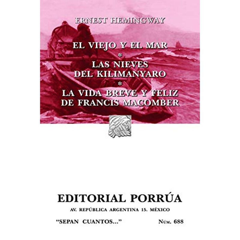 El viejo y el mar; Las nieves del Kilimanyaro; ... image number null