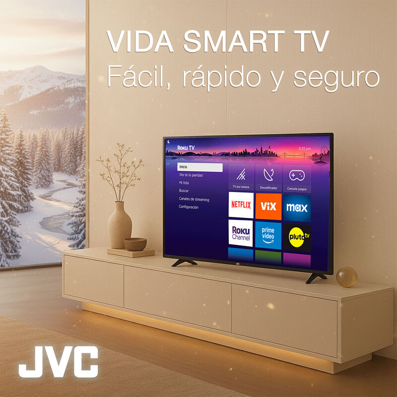 Jvc Pantalla Smart Tv 40 Pulgadas Full Hd Led R... image number null