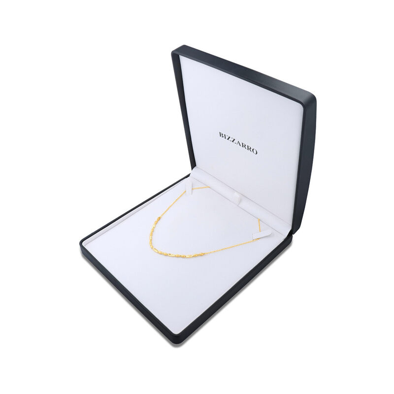 Gargantilla De Oro Amarillo 14k 42+3 Cm | Bizza... image number null