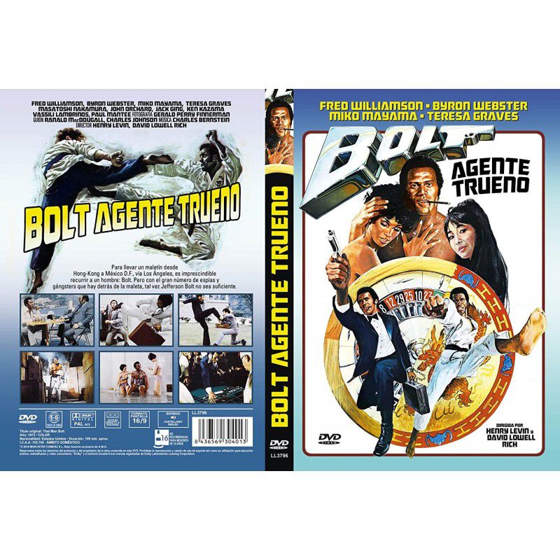 Bolt, Agente Trueno Dvd 1973 That Man Bolt image number null