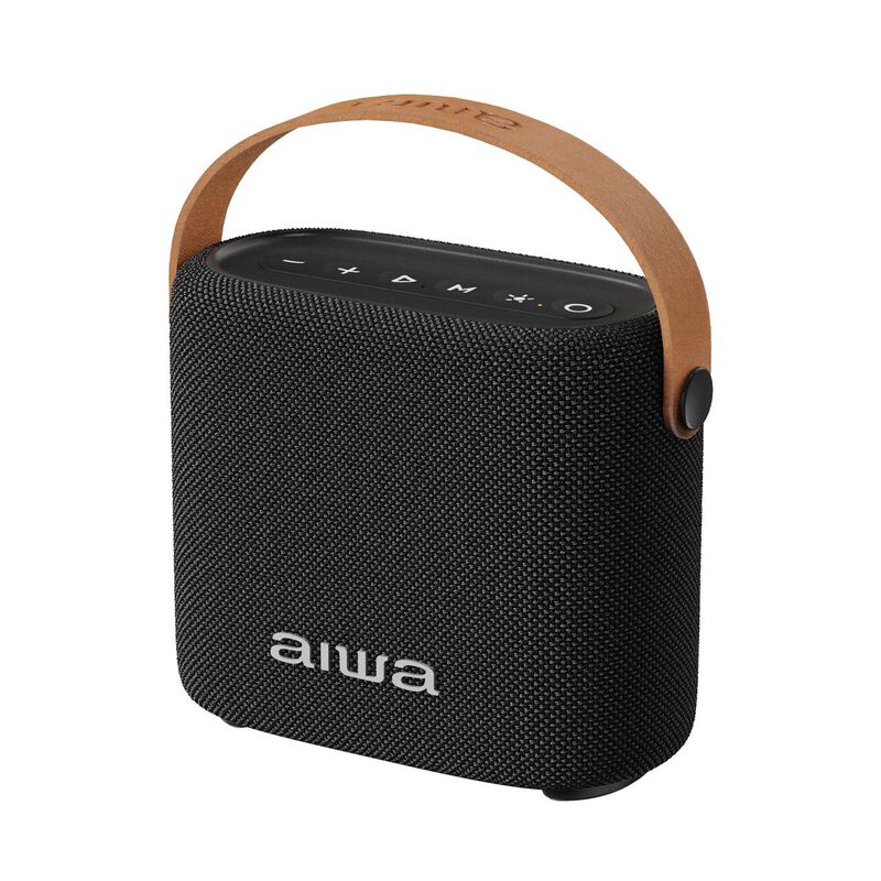 Mini bocina Aiwa Awss70btb Port&aacute;til Bluetooth C... image number null