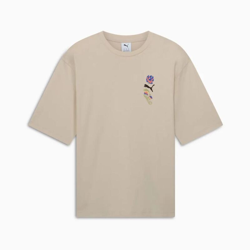 Playera Puma Floral Sport Boxy Para Hombre image number null