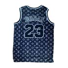 Jersey Basquetbol Michael Jordan Mj 23 Mvp Edicion Especial Bordado Dise&ntilde;ador Black  Talla  L