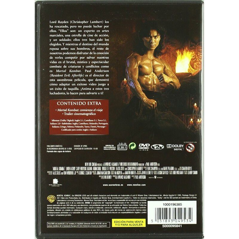 Mortal Kombat (1995) [dvd] image number null