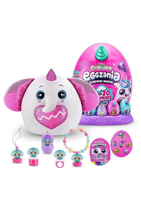 Peluche Coleccionable Rainbocorns Eggzania Elep... image number null