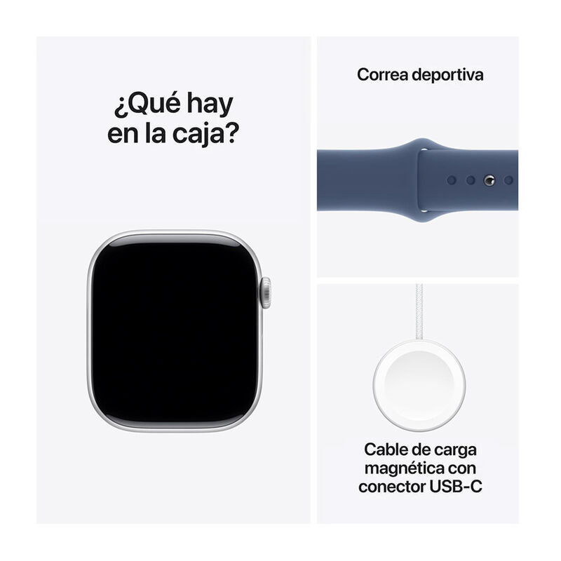 Samrtwatch Apple Watch Serie 10 46mm M/L Plata ... image number null