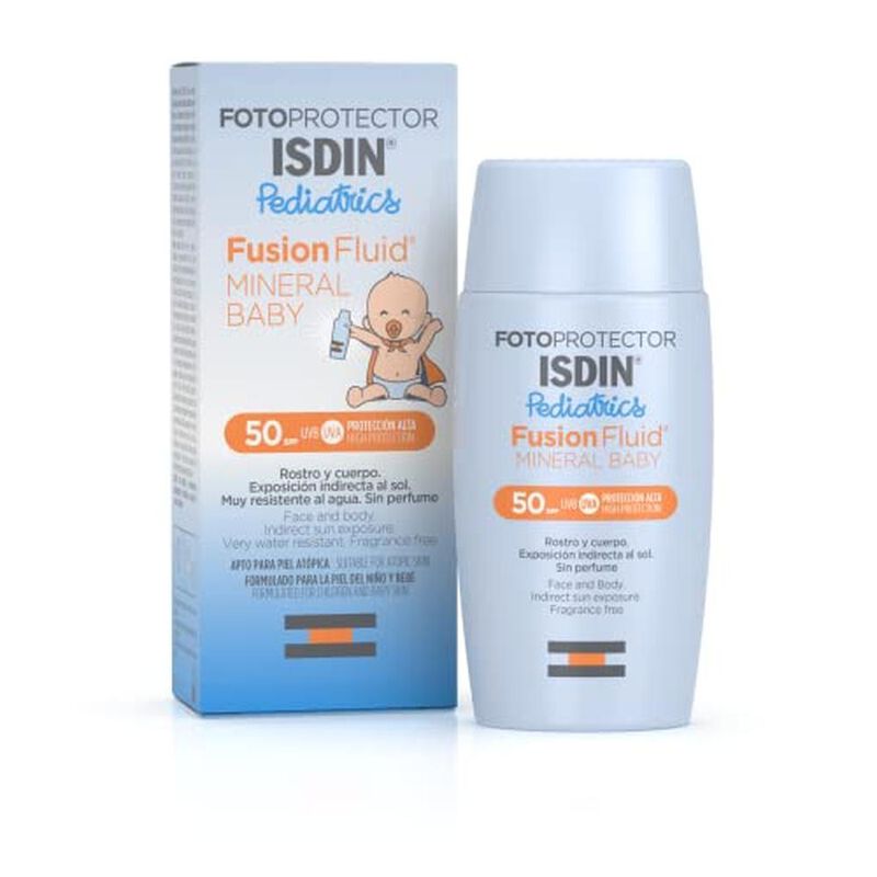 ISDIN Fotoprotector Fusion Fluid Mineral Baby P... image number null