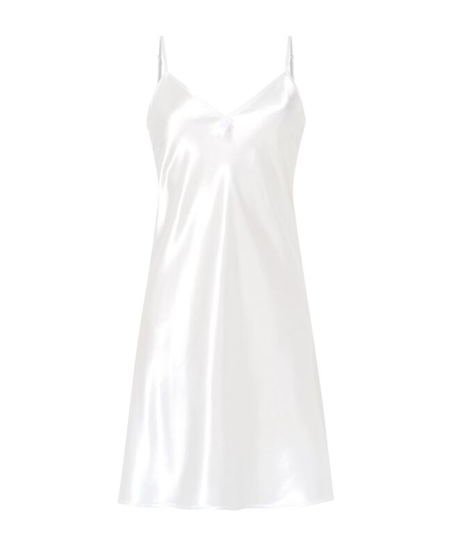 Camis&oacute;n de Tirantes de Raso Marfil image number null