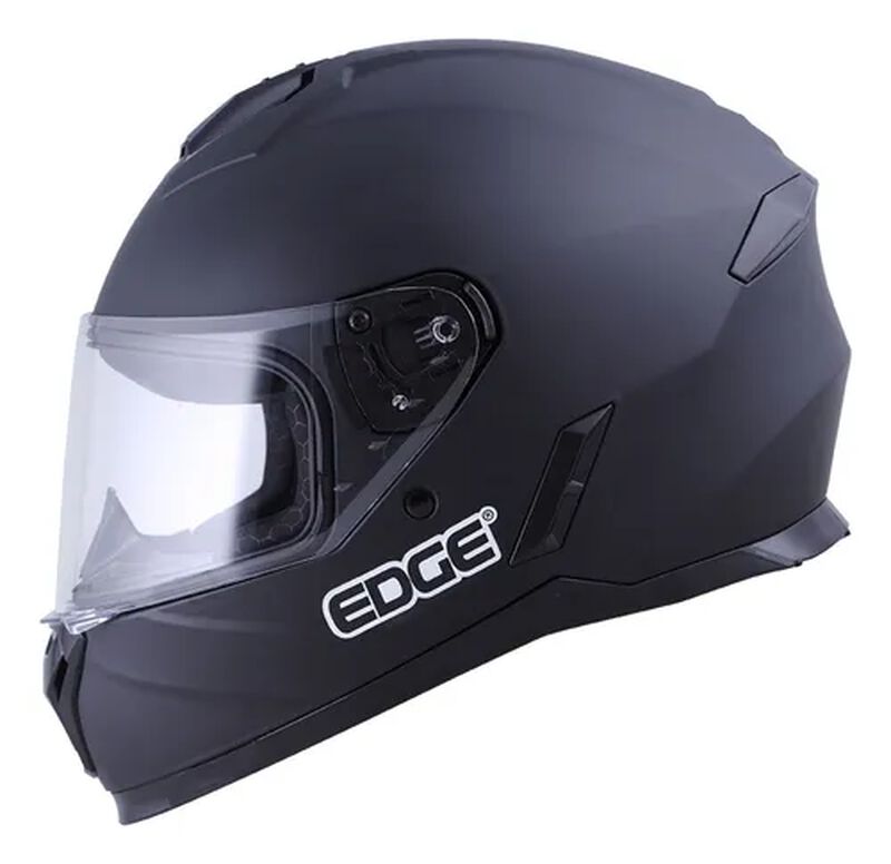 CASCO PARA MOTO NEGRO JUVENIL EDGE DOT/ECE image number null