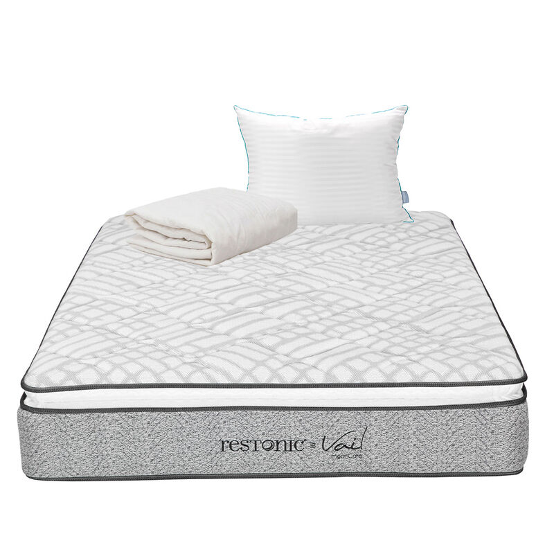 Colch&oacute;n King Size Vail + Almohada Royal + Prote... image number null