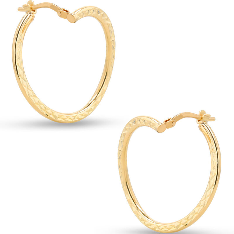 Arracadas Diamantadas Oro 10k Delgadas | Bizzar... image number null