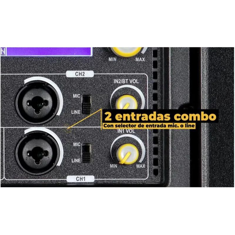 Melo DSP1550 Bafle Activo 15 Pulgadas 800w RMS ... image number null